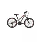 Bisan Buffalo Erkek Çocuk Bisikleti 28Cm V 20 Jant 18 Vites Metalik Gri Siyah Kırmızı