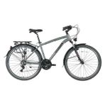 Bisan Comfortline-23 Erkek Şehir Bisikleti 48CM V 26 Jant 21 Vites Metalik Gri Siyah - Metalik - Gri - Siyah