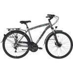 Bisan Comfortline Erkek Şehir Bisikleti 52CM Md 28 Jant 21 Vites Metalik Gri Yeşil - Çok Renkli