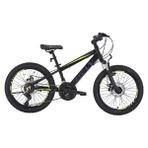 Bisan Cooper 28 cm MD 20 Jant 21 Vites Mat Siyah Sarı Çocuk Bisikleti