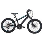 Bisan Cooper 30 cm MD 24 Jant 21 Vites Mat Siyah Mavi Çocuk Bisikleti