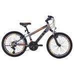 Bisan Cooper 30 cm V 24 Jant 21 Vites Füme Siyah Turuncu Çocuk Bisikleti