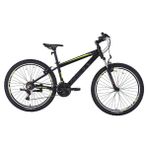Bisan Cooper 37 cm V 27.5 Jant 21 Vites Mat Siyah Sarı Dağ Bisikleti