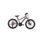 Bisan COOPER ÇOCUK BİSİKLETİ 28 CM MD 20 JANT 21 VİTES AÇIK GRİ KIRMIZI