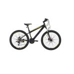 Bisan Cooper Erkek Dağ Bisikleti 30CM Hd 24 Jant 21 Vites Mat Siyah Sarı