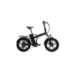 Bisan E-Folding F3 20 Jant 43 Cm Elektrikli Katlanır Bisiklet Mat Siyah Sarı