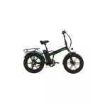 Bisan E-Folding Gaz Kollu F3 Elektrikli Katlanır Bisiklet 43Cm Hd 20 Jant 7 Vites Haki Sarı