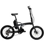 Bisan E-Folding Strike 20 Jant Gri Siyah Katlanabilir Elektrikli Bisiklet