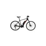 BİSAN E-TREKKİNG ELEKTRİKLİ BİSİKLET 48 CM DİSK FREN 700C JANT 10 VİTES MAT SİYAH KIRMIZI
