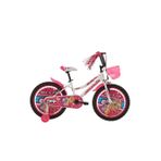 Bisan Ella Kız Çocuk Bisikleti 30 Cm V 20 Jant Beyaz Pembe