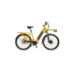 BİSAN FELİCİTY ELEKTRİKLİ BİSİKLET 50 CM DİSK FREN 27,5 JANT 7 VİTES CAT SARI SİYAH