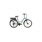 Bisan Florida 43 cm V 26 Jant Çağla Yeşili Beyaz Elektrikli Bisiklet