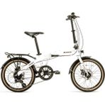 Bisan Fx 3600 Altus Katlanır Bisiklet 31.5 cm Md 20 Jant 8 Vites Beyaz Siyah Turuncu - Mavi