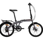 Bisan FX 3600 MD Fren 6 Vites 20 Jant Gri Turuncu Katlanır Bisiklet