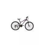Bisan Gazella Kadın Dağ Bisikleti 35CM V 26 Jant 21 Vites Metalik Mor Açık Pembe