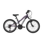 Bisan Gazella Kız Çocuk Bisikleti 28CM V 20 Jant 18 Vites Metalik Mor Açık Pembe