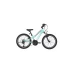 Bisan Gazelle Kadın Dağ Bisikleti 30Cm V 24 Jant 18 Vites Turkuaz Koyu Pembe