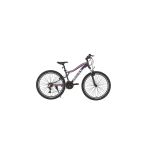 Bisan Gazelle Kadın Dağ Bisikleti 37Cm V 27.5 Jant 21 Vites Metalik Mor Açık Pembe