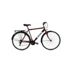 Bisan Hardy 28 Jant Şehir Bisikleti 46 Cm Çelik Kadro V-Fren 21 Vites Bordo