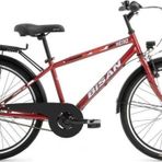 Bisan Hero-24 Erkek Şehir Bisikleti 42Cm V 26 Jant 3 Vites Metalik Kırmızı Kırmızı