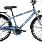 Bisan Hero-24 Erkek Şehir Bisikleti 42Cm V 26 Jant 3 Vites Metalik Mavi Mavi