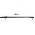 Bısan Kasalı Arka Aks 680 Mm Bılya Yatagı 30 Mm 6 Freze Om