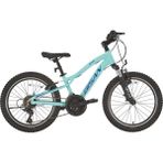 Bisan KDX 2500 28 cm V Fren 20 Jant 21 Vites Turkuaz Mavi Beyaz Çocuk Bisikleti