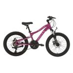 Bisan Kdx 2500-D Kız Çocuk Bisikleti 28CM Md 20 Jant 21 Vites Metalik Mor Pembe Beyaz - Çok Renkli