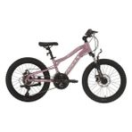 Bisan Kdx 2500-D Kız Çocuk Bisikleti 28CM Md 20 Jant 21 Vites Metalik Pembe Beyaz - Çok Renkli