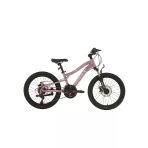 Bisan KDX 2500 Disk Fren 20 Jant Çocuk Bisikleti 28 Cm Kadro 21 Vites Metalik Pembe Beyaz