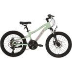Bisan Kdx 2500 Disk Fren 20 Jant Çocuk Bisikleti 28 cm Kadro 21 Vites Mint Yeşil Pembe Beyaz - Mint Yeşili