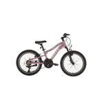 Bisan Kdx 2500-V Kız Çocuk Bisikleti 28Cm V 20 Jant 21 Vites Metalik Pembe Beyaz