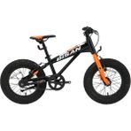 Bisan Limit 16'' V Fren Siyah/turuncu 23CM Kadro Çocuk Fat Bike Bisiklet - Kahverengi