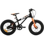 Bisan Limit 23 cm V 16 Jant Siyah Turuncu Çocuk Bisikleti