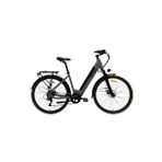 BİSAN MOON-S ELEKTRİKLİ BİSİKLET 47CM MD 28 JANT 7 VİTES METALİK GRİ SİYAH
