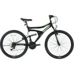 Bisan Mts 4300-22 40 cm 26" Jant Dağ Bisikleti - Siyah - Yeşil - Renk