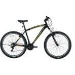 Bisan MTS 4600 21 Vites 27.5 Jant V-Fren MTB Siyah Sarı 19 inç 48 cm Antrasit Siyah Dağ Bisikleti