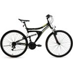 Bisan MTS4300 24 Jant 21 Vites Amortisörlü 40 cm Siyah Sarı Dağ Bisikleti
