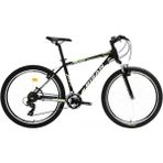 Bisan MTX 7050 48 cm V 27.5 Jant 21 Vites Mat Siyah Sarı Erkek Dağ Bisikleti