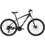 Bisan Mtx 7200 Erkek Dağ Bisikleti 48 cm 24 Vites 26 Jant Mat Siyah Kırmızı Renkli Tasarım