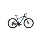 Bisan MTX 7200 Mat Siyah Mavi 43 cm Kadro 26 inç Jant 24 Vites Dağ Bisikleti