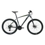 Bisan Mtx 7300 29 Jant Hd Dağ Bisikleti 3x8 Vites - Metalik Gri - Yeşil - 19" - 48 CM