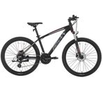 Bisan MTX 7300 3x8 Vites 26 Jant 39.5 cm Mat Siyah Gri Erkek Dağ Bisikleti