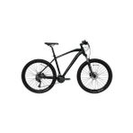 Bisan Mtx 7400 27,5" Jant - 17" - 43 cm Kadro 27 Vites HD Fren Dağ Bisikleti - Siyah Parlak Siyah