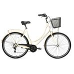 Bisan Paradise S 28 Jant 56 cm 7 Vites Krem Siyah Şehir Bisikleti
