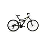 Bisan Ranger Dağ Bisikleti 42 Cm V 26 Jant Amortisörlü 21 Vites Mat Siyah Sarı