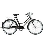 Bisan Roadstar Classic 57 cm V 26 Jant 1 Vites Parlak Siyah Lady Hizmet Bisikleti