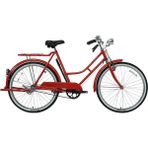 Bisan Roadstar Classic Kadın Hizmet Bisikleti 57CM V 26 Jant 1 Vites Kırmızı Siyah Gold - Kırmızı - Siyah - Altın
