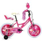 Bisan Rose 26 cm V Fren 16 Jant 1 Vites Metalik Pembe Çocuk Bisikleti