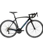 Bisan Rx 9500 105 22V 54 cm Parlak Siyah Mor Yeşil Yol Bisikleti